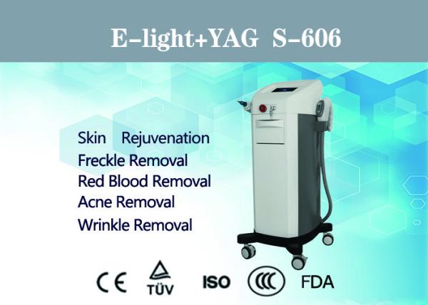 Professional Painless SHR IPL Hair Removal Machine With 2 Handpieces