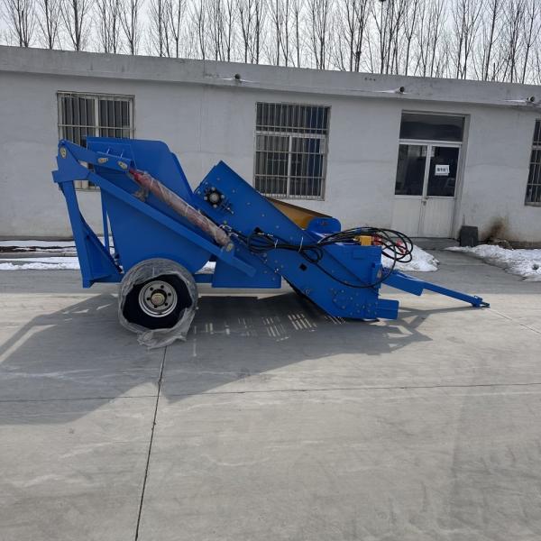 Ramasseur de pierres porté par tracteur pour terres agricoles et vergers