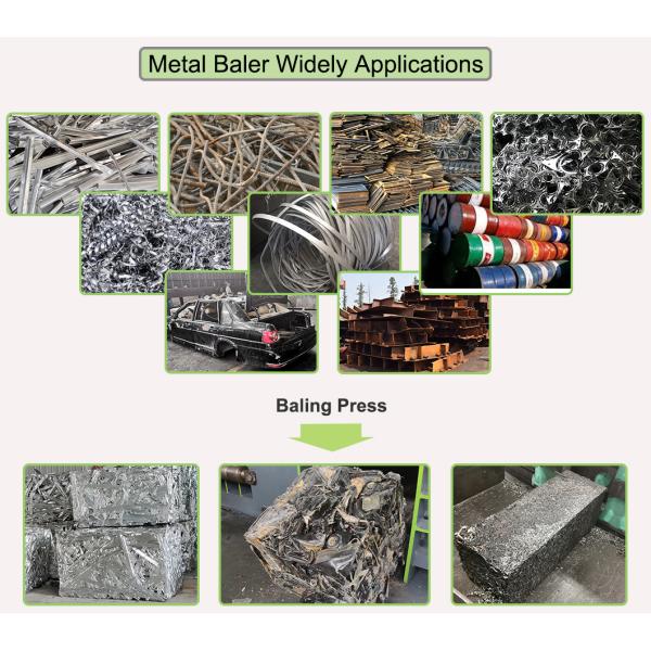 Гидравлическая машина Baler металлолома Y81K-630 управление PLC двойного действия 630 тонн