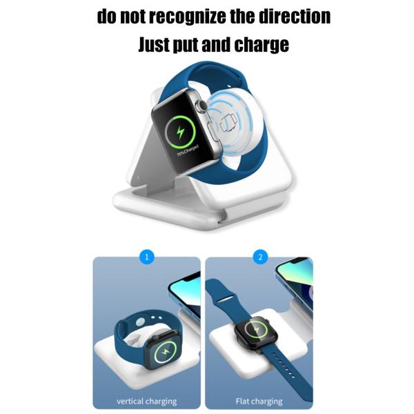 Многочисленные устройства 3 в 1 беспроводное зарядное устройство Travel RTOPS Magnetic Wireless Charger