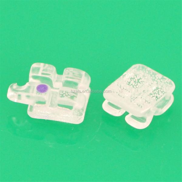 ROTH Dental Ortho Teeth Correction Braces Clear Crystal Sapphire Brackets For Orthodontic Treatment