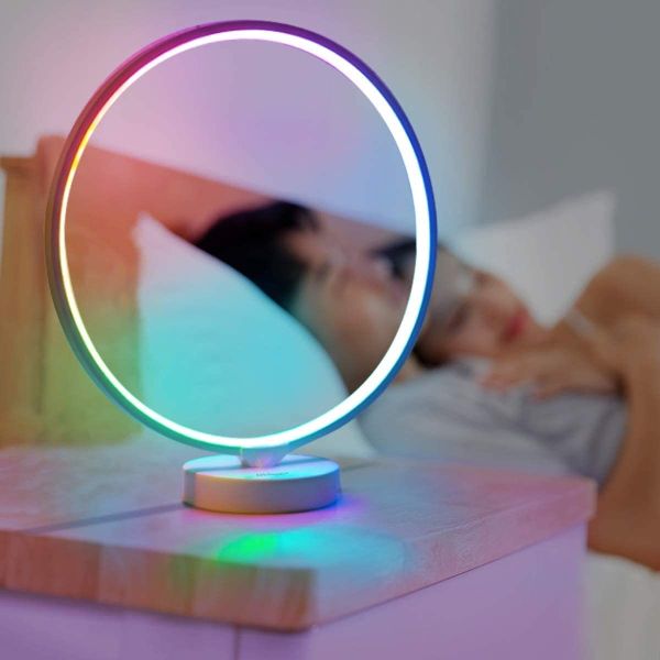 Custom 8W RGB Color Changing Dimmable LED Table Lamp with Remote Control