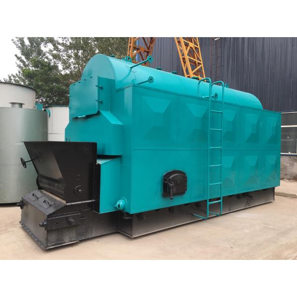 Wood Or Coal Horizontal Steam Boiler / Pellet Fired Steam Boiler Customized