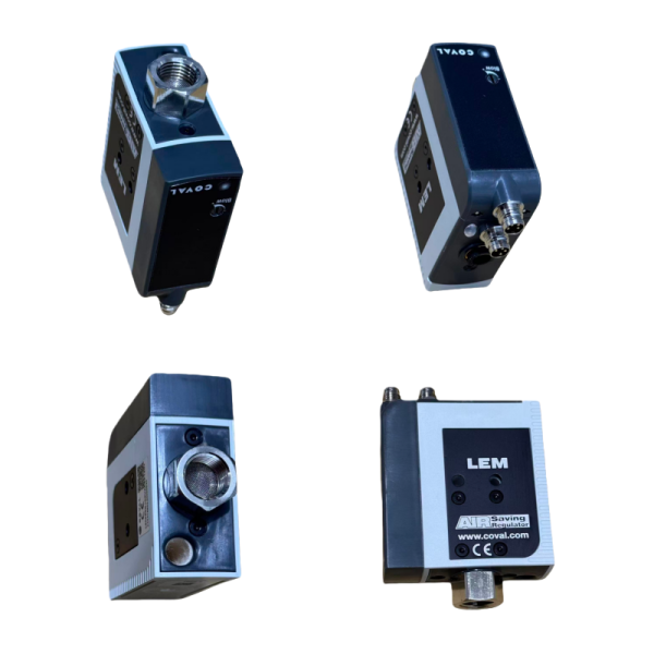 Coval Integrated LEM Mini Vacuum Pump Switch Display Setting Vacuum Generator LEM90X10VVAE LEM90X10SVACSP with Air Saving Regulator