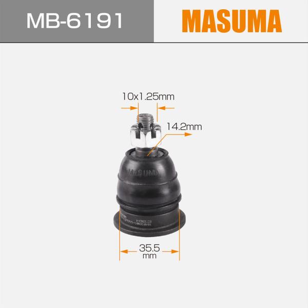 51460-S04-023 96066101 Systèmes de suspension automatique MASUMA Joints à billes de voiture pour HONDA CIVIC FERIO