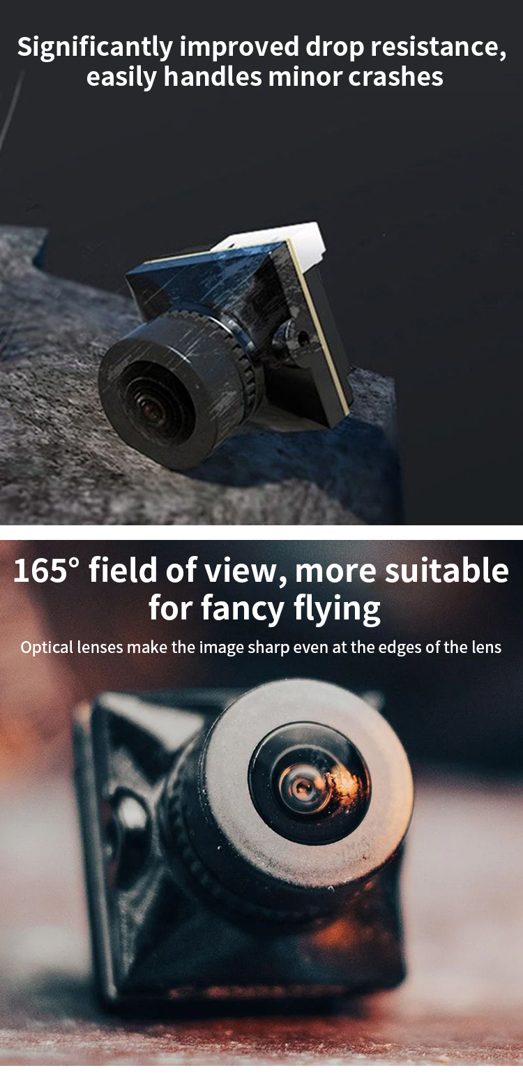 Wholesale 2.9mm Lens 1900TVL FPV Camera Super WDR Wide Angle with CMOS Imaging Sensor Ideal for FPV Flying and Racing Drones