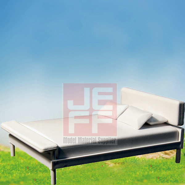 Scale Model Furniture,layout mini fruniture ABS model bed PB04