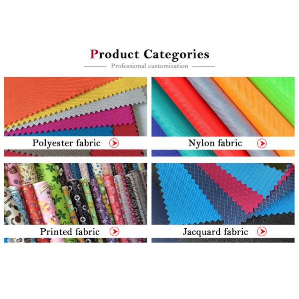210D Lightweight Full Blackout Flame Retardant Fabric for Shelter Tent Customized Color