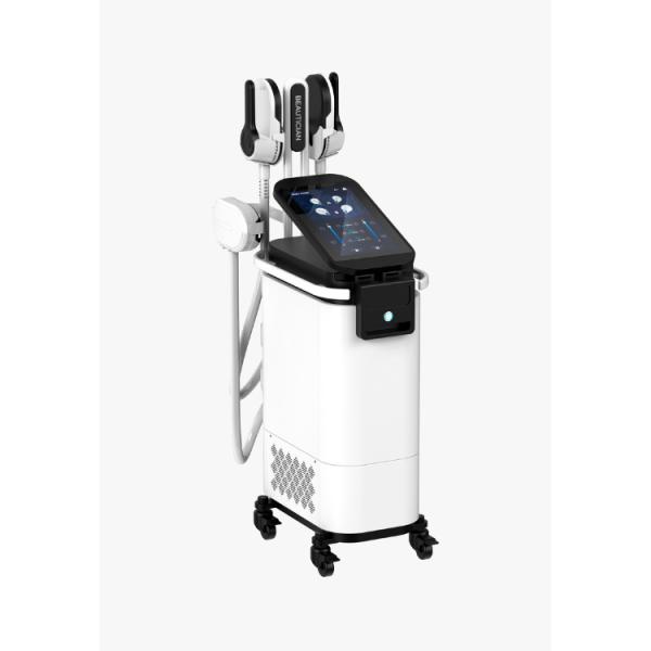 Salon Use Vertical EMS Sculpting Machine 4 Handle Slimming Body Shaping