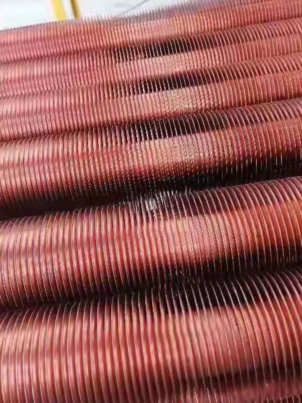 Finned Copper Pipe DELLOK Медь G Встроенная трубка с оперением для конденсаторов