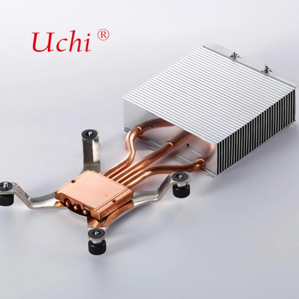 Aluminum Copper Server CPU Cooling Plate Heat Pipe Radiator Solution