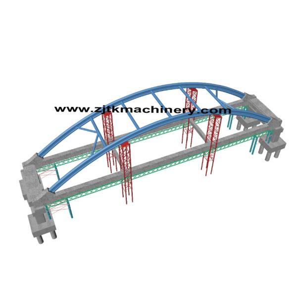 Steel Arch bridge , Steel Concrete Bidge , 30m ~180m, Heavy loading