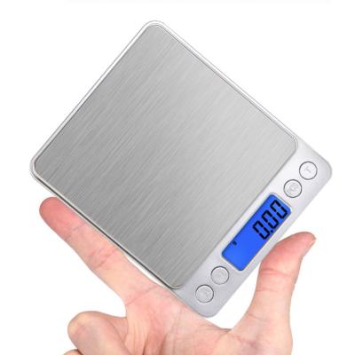 Portable and Accurate Santwell Portable Digital Gram Scale 12.7*10.6*1.6cm Size ±0.03g Tolerance Multiple Weighing Types