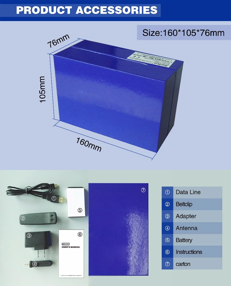 Водоустойчивое 1.2Ghz 3500mah 16 направляет звуковое кино Walkie радио