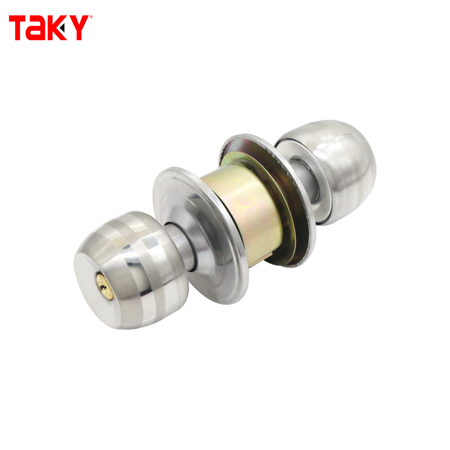 Modern Stainless Steel Door Locks Security Cylindrical Furniture Lock for Bedroom