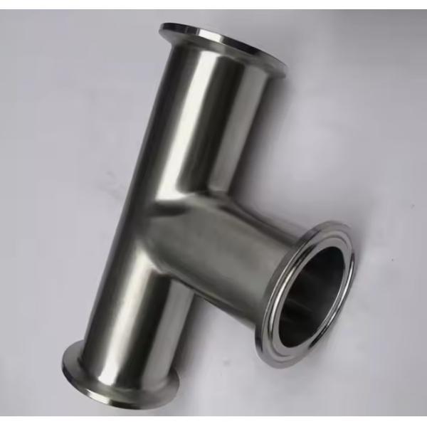 6K Finish SS 304 Tee 2mm To 32mm Stainless Steel Reducing Tee