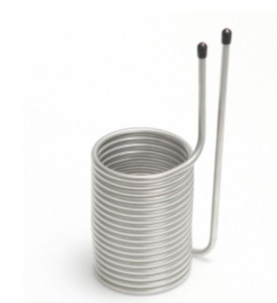 Espessura de superfície lisa do permutador de calor coaxial de aço inoxidável oval 1.0mm