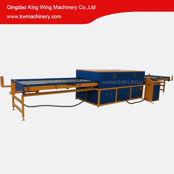 vacuum filming machine for wood door and kitchen cabinet