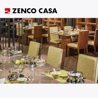 Table à manger et chaises carrées pour hôtel, restaurant et maison