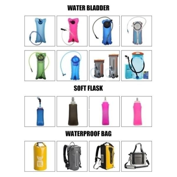 TPU Soft Flask Triathlon Water Bottle customized Capacity Color
