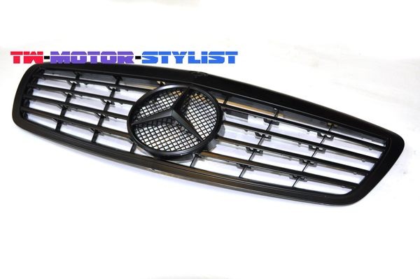Решетки BENZ W221 MatteBlack убивая взгляд!