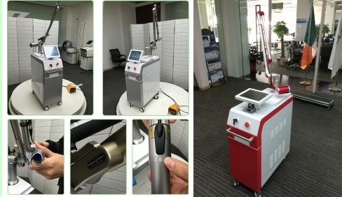 New arrival 1064nm 532nm Q switched Nd yag laser machine for  body tattoo, eye line and brow tattoo