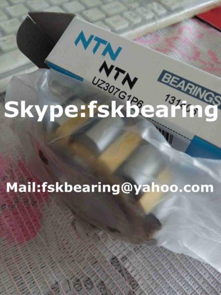 Eccentric UZ 307 G1P6 Cylindrical Roller Thrust Bearing Radial  Brass Cage