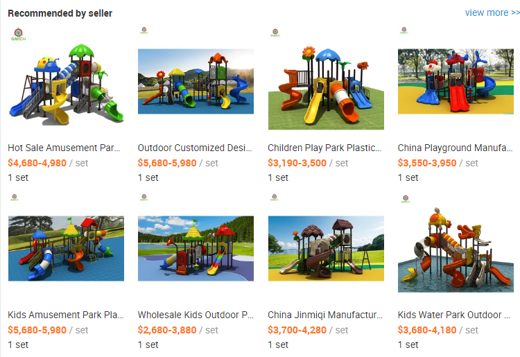 Anti Crack Small Swing And Slide Set Compact Outdoor Playset OEM Service