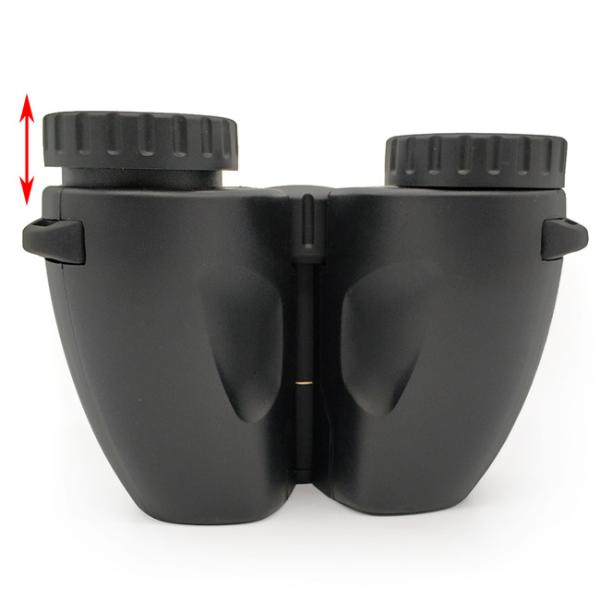 Black Rubber Surface Binocular Telescope Waterproof IPX7 8x22 Binoculars