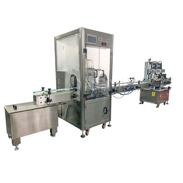 Customized Oil Liquid Bottle Filling And Capping Machine Magnetic Pump