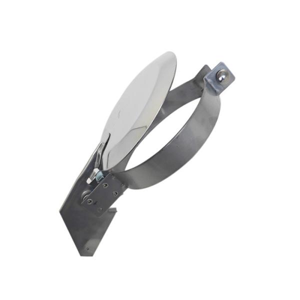 Черный порошок покрыл язычок крышки дождя вытыхания мотоцикла 1-3/4» OD