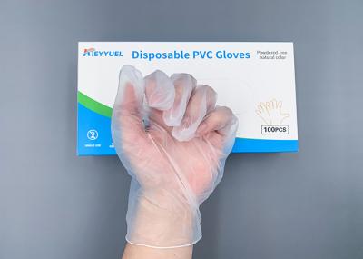 Elongation : ≥300% Disposable PVC Glove Resistance to Chemical