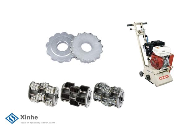 8 Point Tungsten Carbide Tipped Milling Scarifier Cutter For Cement And Asphalt