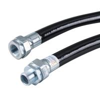DN20 Explosion Proof Flexible Conduit Stainless Steel Corrugated Hose for Hazardous Areas Rubber Tubing