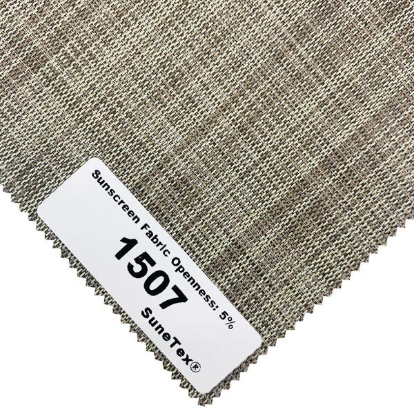 Outdoor 5% Openness Sunscreen Roller Blinds Fabric 29% Polyester 71% PVC