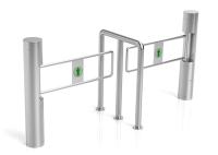Non-respect des distances de sécurité d'oscillation du bras SS304 anti de largeur piétonnière de la porte 1500mm pour le fauteuil roulant