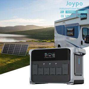 LiFePO4 batterie générateur solaire portable APP télécommande 2400W sortie