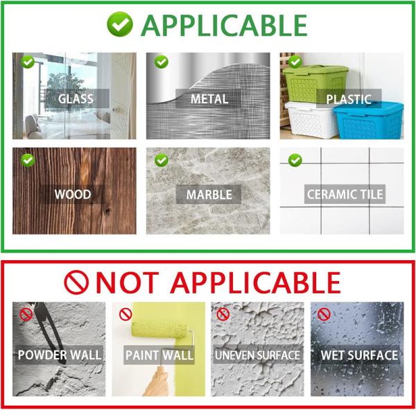 Sturdy and Durable Adhesive Hooks for Bathroom Kitchen Bedroom Office School Hotel Store and Easy to Clean