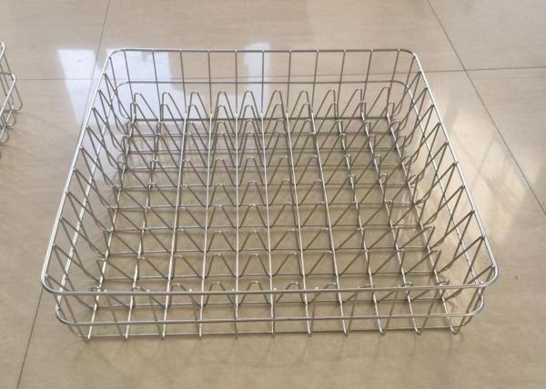 Fio de aço inoxidável Mesh Tray Sterilizing Corrosion Resistant da prata 0.5mm