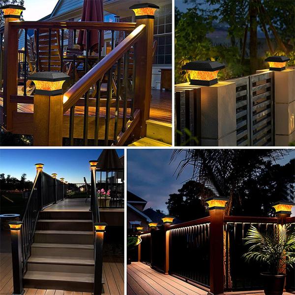 A coluna posta solar exterior do diodo emissor de luz ilumina a iluminação principal da coluna solar de múltiplos propósitos de 2700K 2200mAH