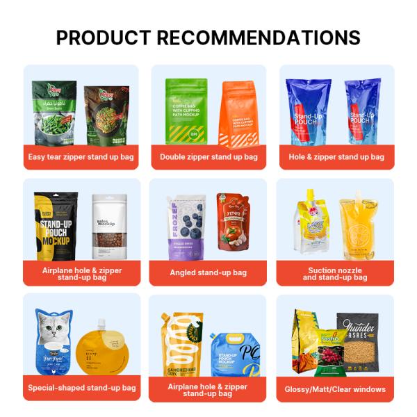 Custom Printed Matte Small Resealable Ziplock Edible Candy Bags Pouches Stand up Pouch 3.5G Die Cut Plastic Packaging Mylar Bag