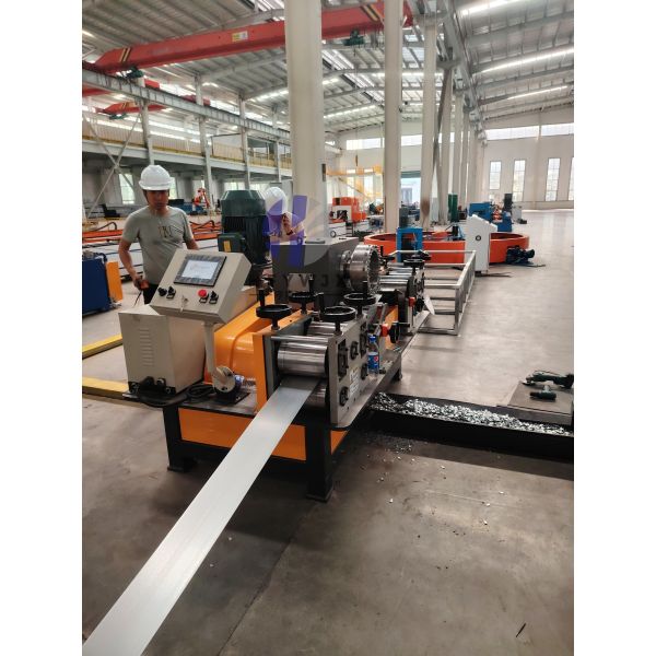 Photovoltaic Seismic Bracket Roll Forming Machine With Gearbox Transmission Hydraulic Shearing