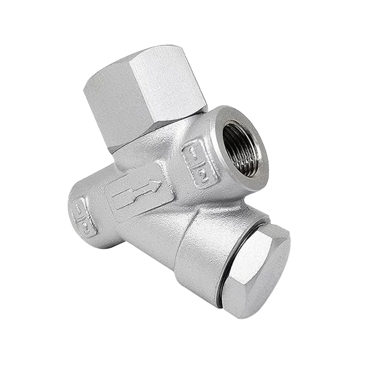 High Efficiency 304 Stainless Steel Y-Type Thermodynamic Steam Trap PN16 Disc Trap for Industrial Steam Pipeline