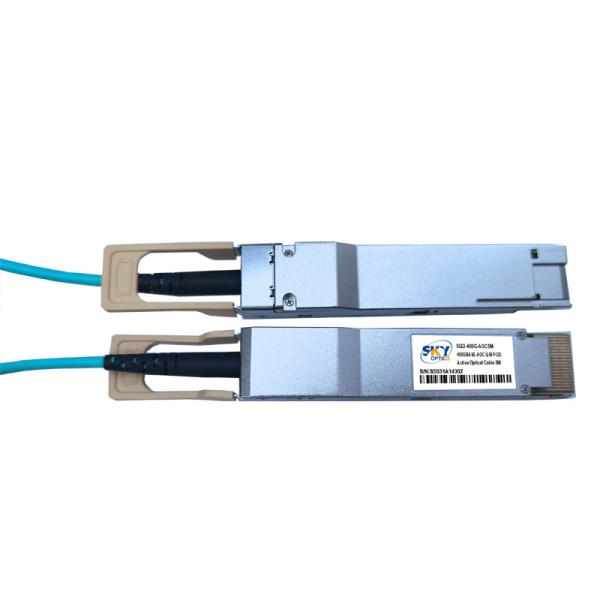 3.3V 400Gbps OM4 Active Optic Cables Cisco QDD-400-AOC Compatible 400G QSFP DD AOC