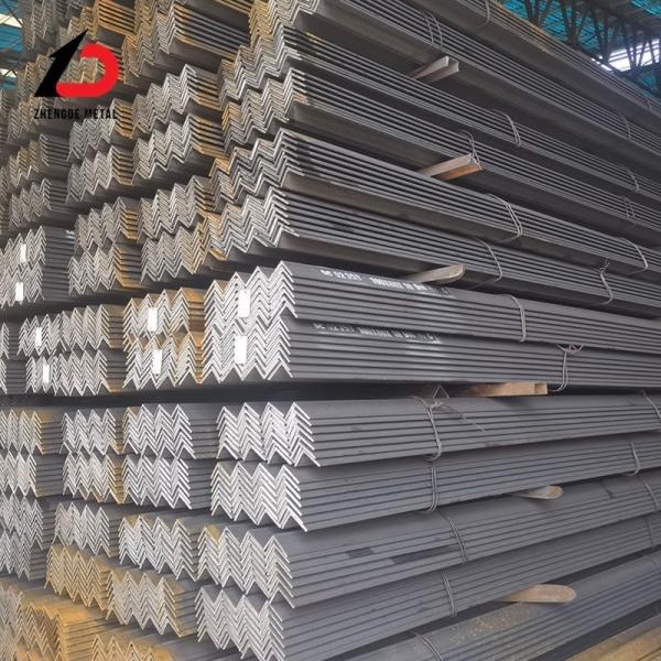 Barra de ângulo de ranhuras personalizada para porta de garagem Material de construção de ângulo de aço leve preço