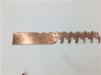 Circuit Breaker Pure Copper Hardware Stamping Accessories Magnetic Yoke Brass Stamping Parts