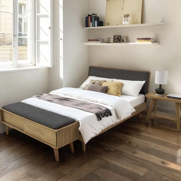 Nordic Sofa Side Table Solid Wood Small Coffee Table Living Room Simple Corner Table