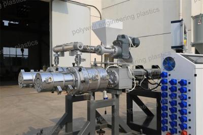 Máquina plástica da extrusora da fabricação da tubulação da proteção do cabo de Siphone PMP (produção máxima possível) do único parafuso