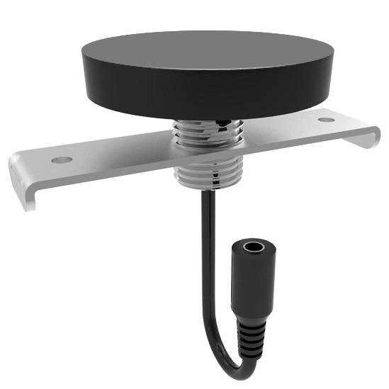 φ62x11.5mm Invisible Fast Wireless Charger , 75g Under Desk Charging Station
