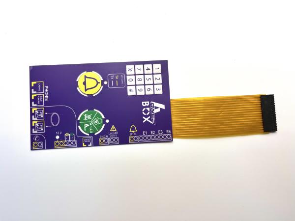 Multifunctional Custom Membrane Switch Waterproof Chemical Resistant 1.25MM Pitch